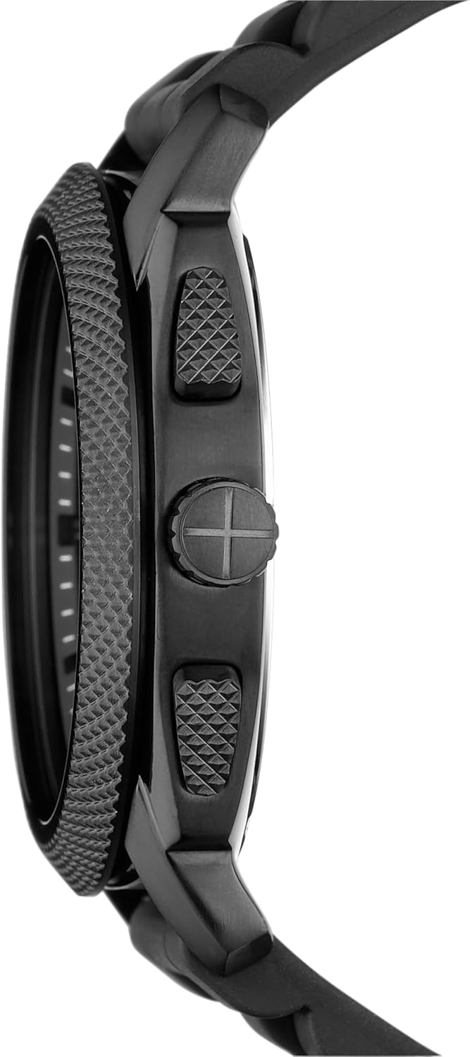 Fossil Machine Men's Watch with Stainless Steel or Leather Band, Chronograph or Analog Watch Display