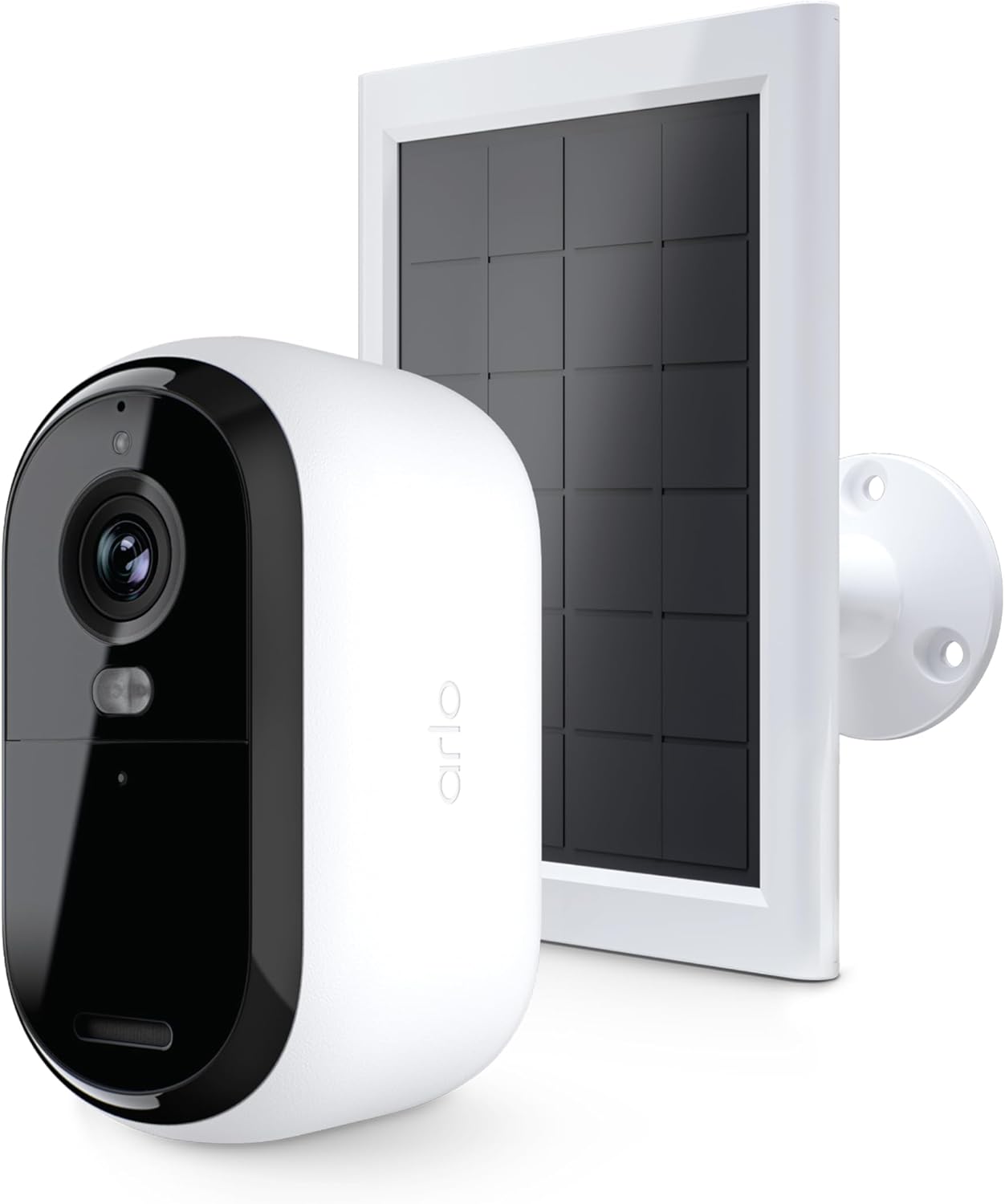 Arlo Essential Security Camera 2K | Indoor - Outdoor | 2nd Gen | Wireless with Spotlight, 2-Way Audio, Color Night Vision, Live Stream, Motion Activiation, Real Time Notifications - White, 2 Camera