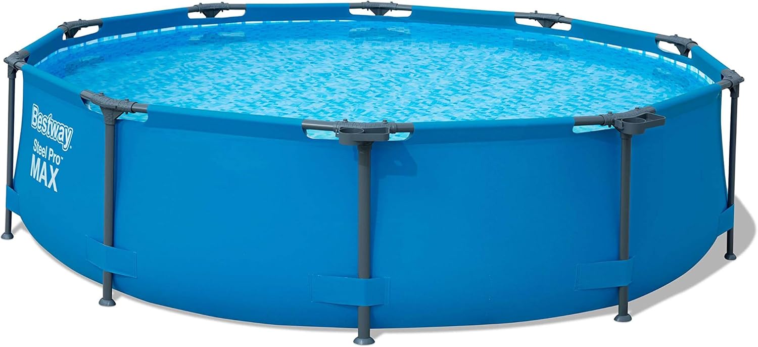 Bestway Steel Pro MAX 14' x 33 Round Above Ground Pool Set | Includes 530gal Filter Pump