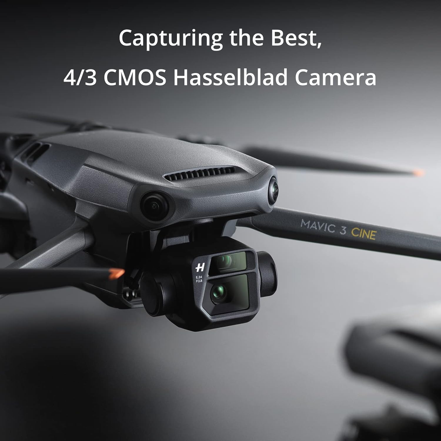 DJI Mavic 3 Fly More Combo, dron con cámara Hasselblad 4/3 CMOS, video de 5.1K, detección de obstáculos omnidireccional, vuelo de 46 minutos, retorno automático avanzado, 2 baterías adicionales,