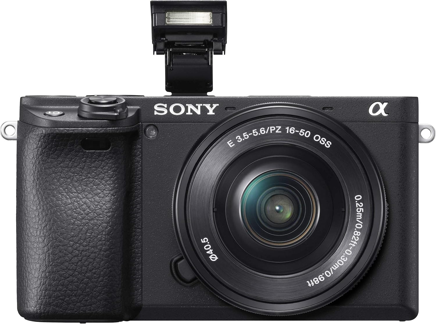 Sony Alpha a6400 Mirrorless Camera: Compact APS-C Interchangeable Lens Digital Camera with Real-Time Eye Auto Focus, 4K Video, Flip Screen & 16-50mm Lens - E Mount Compatible - ILCE-6400L/B, Black