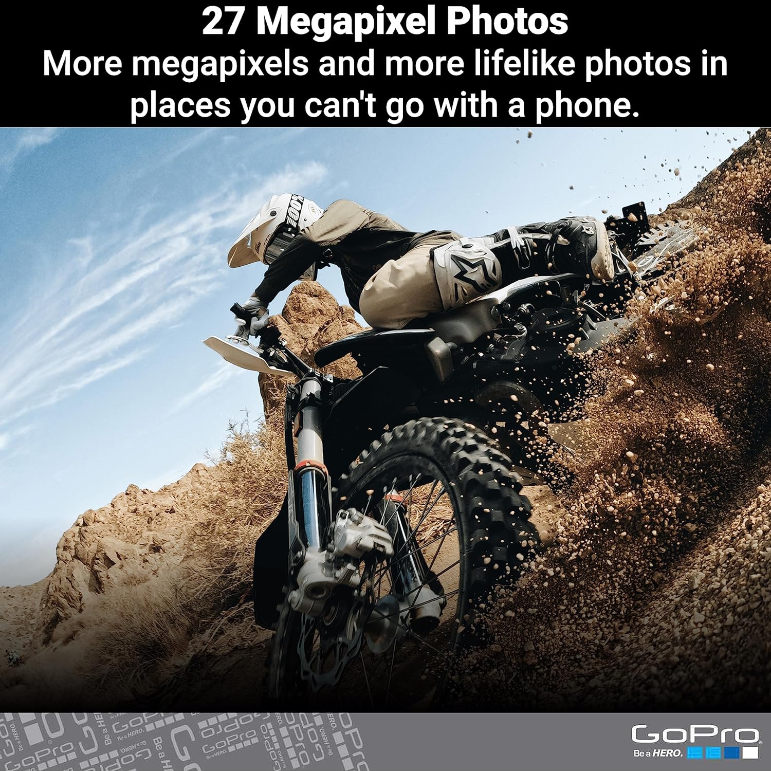 GoPro HERO11 Black – E-Commerce Packaging - Waterproof Action Camera with 5.3K60 Ultra HD Video, 27MP Photos, 1/1.9 Image Sensor, Live Streaming, Webcam, Stabilization