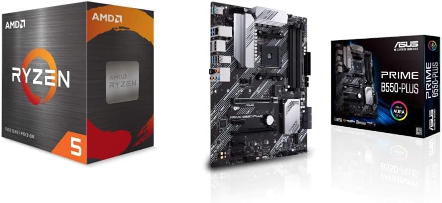 AMD Ryzen 5 5600X 6-core, 12-Thread Unlocked Desktop Processor with Wraith Stealth Cooler