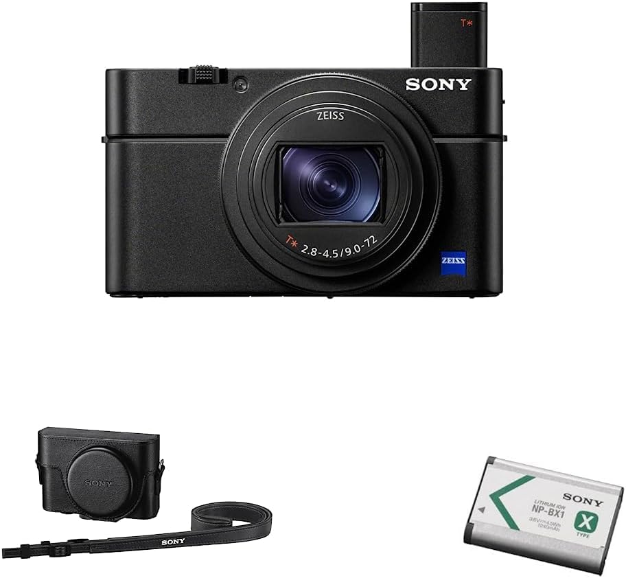 Sony RX100 VII Premium Compact Camera with 1.0-type stacked CMOS sensor (DSCRX100M7)