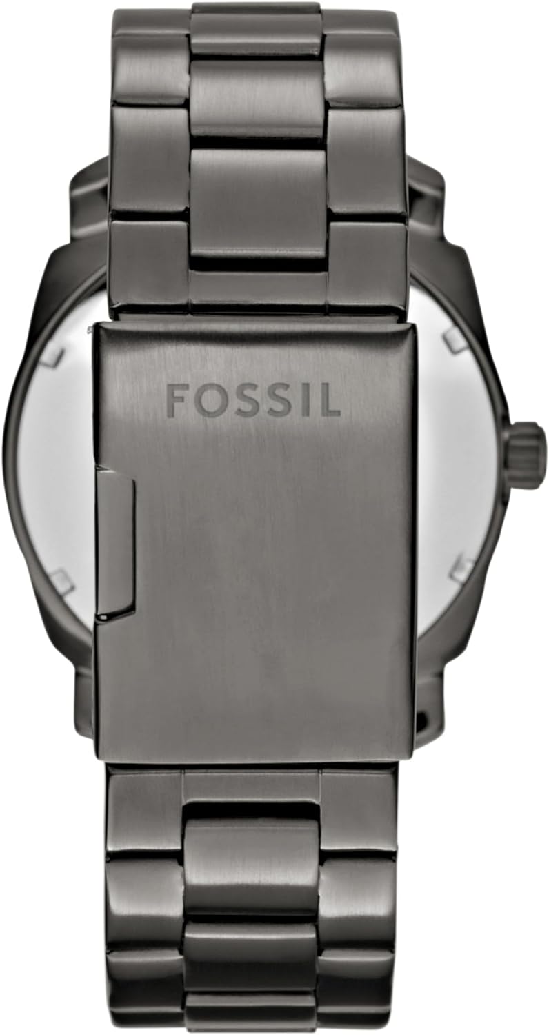 Fossil Machine Men's Watch with Stainless Steel or Leather Band, Chronograph or Analog Watch Display
