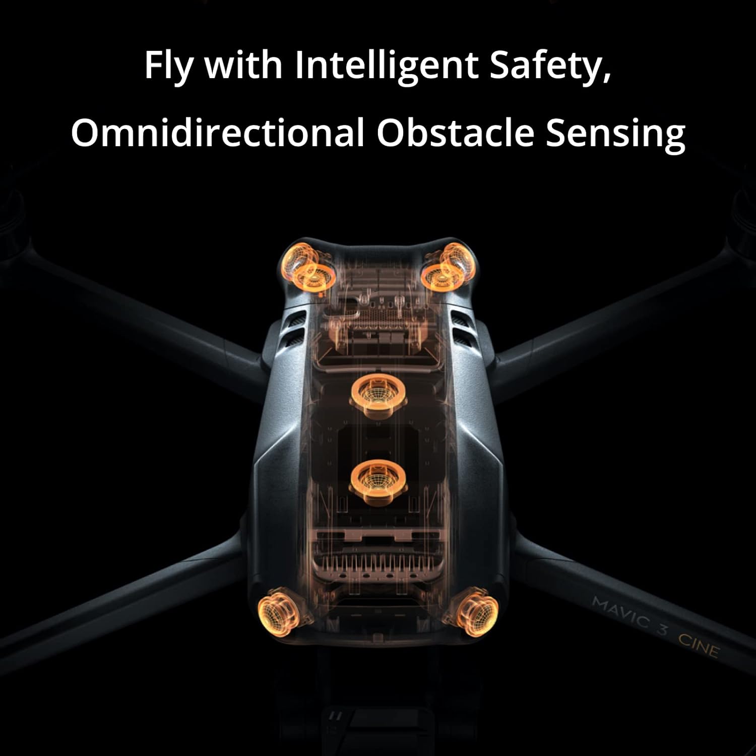 DJI Mavic 3 Fly More Combo, dron con cámara Hasselblad 4/3 CMOS, video de 5.1K, detección de obstáculos omnidireccional, vuelo de 46 minutos, retorno automático avanzado, 2 baterías adicionales,