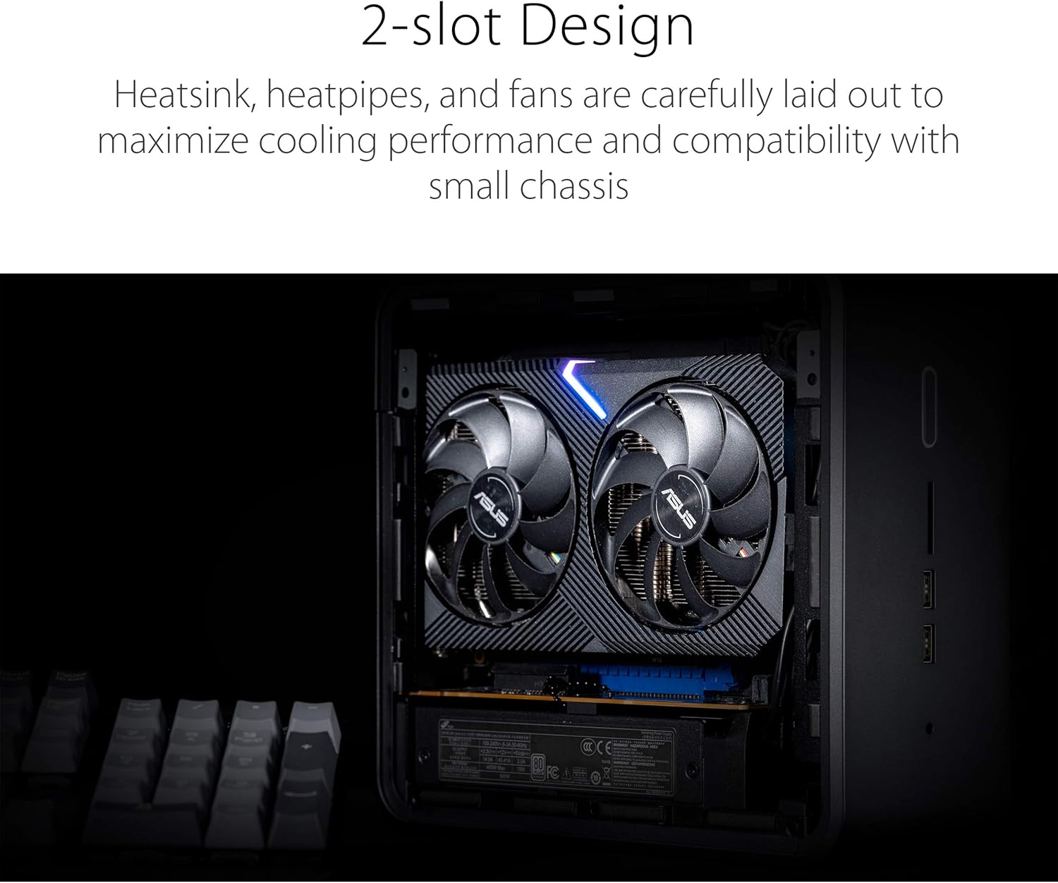 ASUS Dual NVIDIA GeForce RTX 3060 V2 OC Edition 12GB GDDR6 Gaming Graphics Card (PCIe 4.0, 12GB GDDR6 Memory, HDMI 2.1, DisplayPort 1.4a, 2-Slot, Axial-tech Fan Design, 0dB Technology)