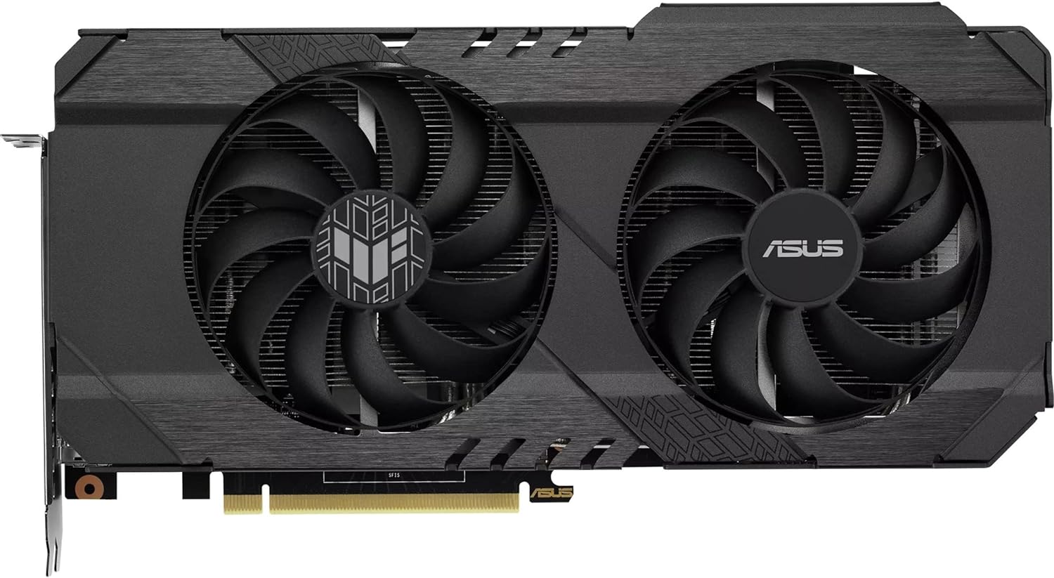 ASUS Dual NVIDIA GeForce RTX 3050 6GB OC Edition Gaming Graphics Card - PCIe 4.0, 6GB GDDR6 Memory, HDMI 2.1, DisplayPort 1.4a, 2-Slot Design, Axial-tech Fan Design, 0dB Technology, Steel Bracket
