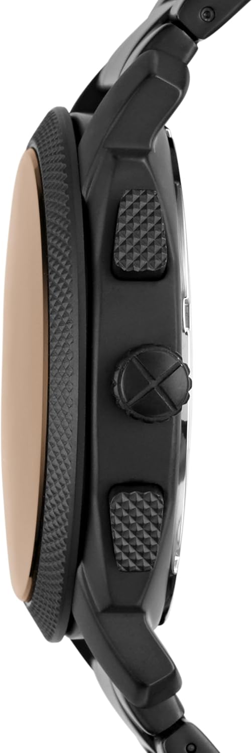 Fossil Machine Men's Watch with Stainless Steel or Leather Band, Chronograph or Analog Watch Display