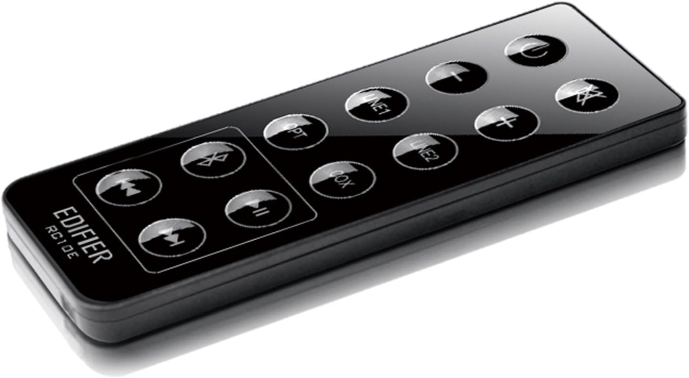 Edifier R1280DB Powered Bluetooth Bookshelf Speakers - Optical Input - Wireless Studio Monitors - 4 Inch Near Field Speaker - 42w RMS - Wood Grain