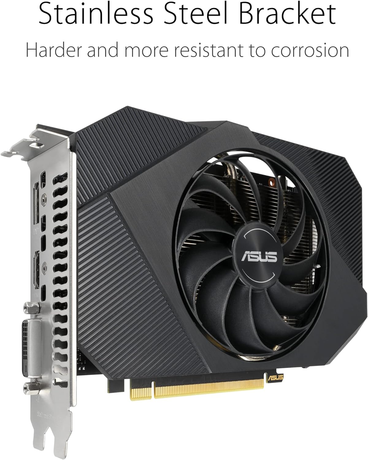 ASUS Dual NVIDIA GeForce RTX 3050 6GB OC Edition Gaming Graphics Card - PCIe 4.0, 6GB GDDR6 Memory, HDMI 2.1, DisplayPort 1.4a, 2-Slot Design, Axial-tech Fan Design, 0dB Technology, Steel Bracket
