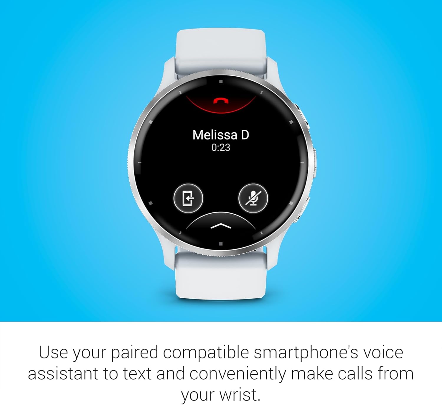 Garmin Venu 3 Slate Stainless Steel Bezel 1.4-Inch AMOLED Touchscreen Display Smart Watch with 45mm Black Case and Silicone Band