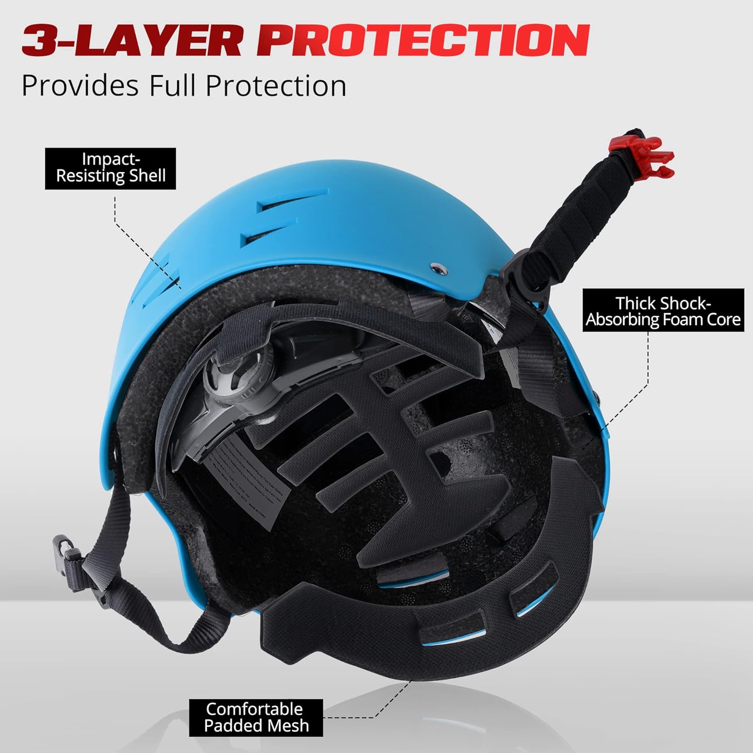 LaScoota Kick Scooter for Kids Ages 6+, Teens & Adults, Large 8 Sturdy Urethane Wheels. Adjustable Handlebar, Lightweight, Foldable, 220lbs Max Load