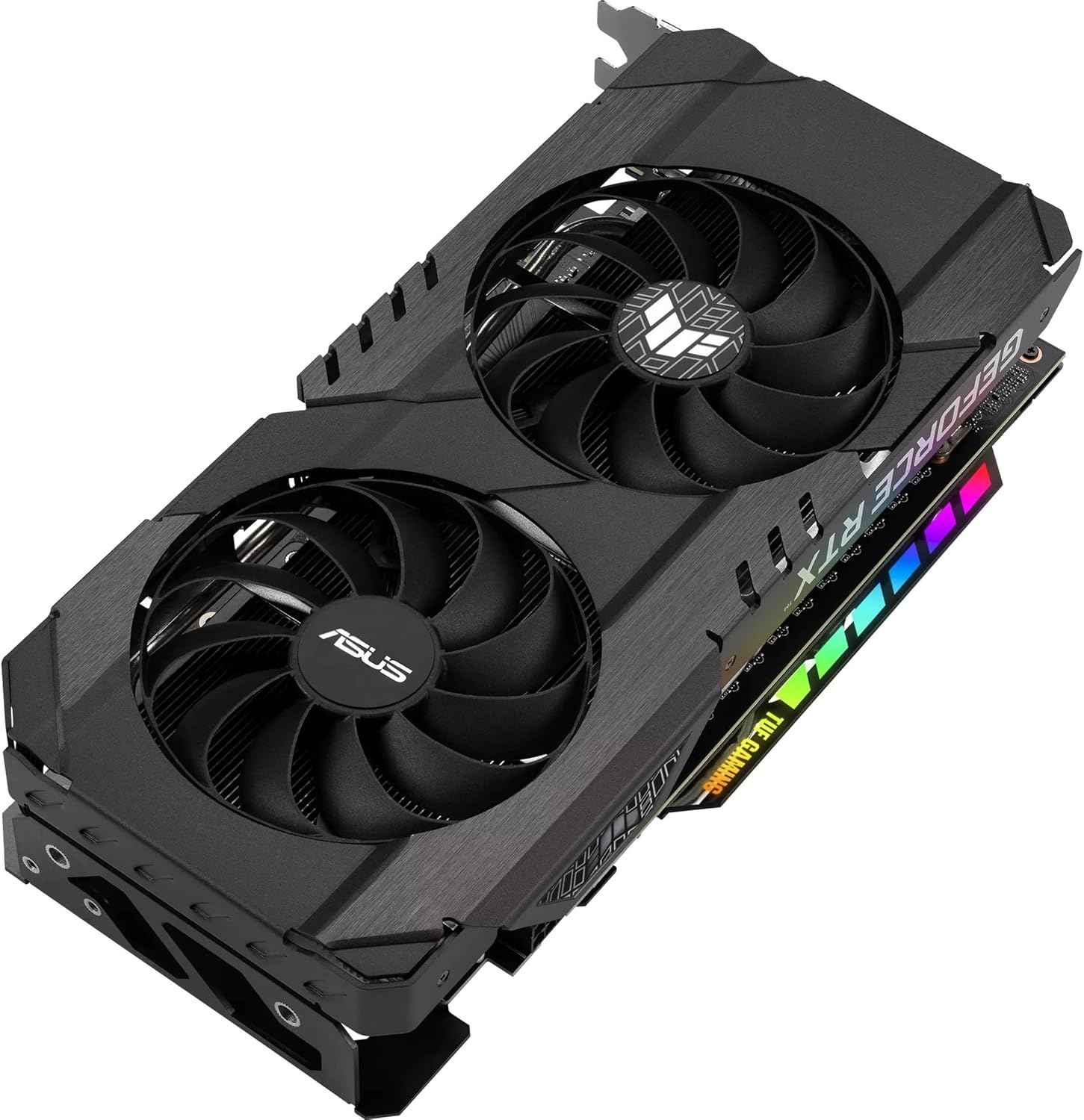 ASUS Dual NVIDIA GeForce RTX 3050 6GB OC Edition Gaming Graphics Card - PCIe 4.0, 6GB GDDR6 Memory, HDMI 2.1, DisplayPort 1.4a, 2-Slot Design, Axial-tech Fan Design, 0dB Technology, Steel Bracket