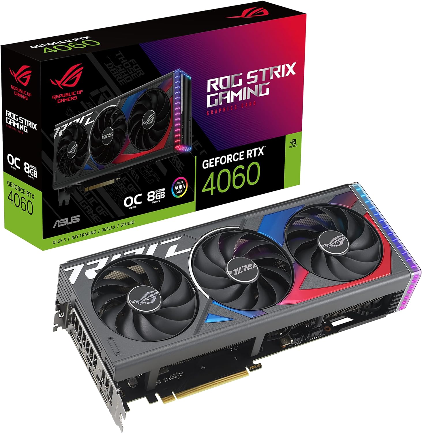ASUS Dual NVIDIA GeForce RTX 3060 V2 OC Edition 12GB GDDR6 Gaming Graphics Card (PCIe 4.0, 12GB GDDR6 Memory, HDMI 2.1, DisplayPort 1.4a, 2-Slot, Axial-tech Fan Design, 0dB Technology)