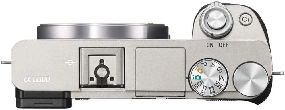 Sony Alpha a6000 Mirrorless Digital Camera with 16-50 mm Lens, 24 MP (White)
