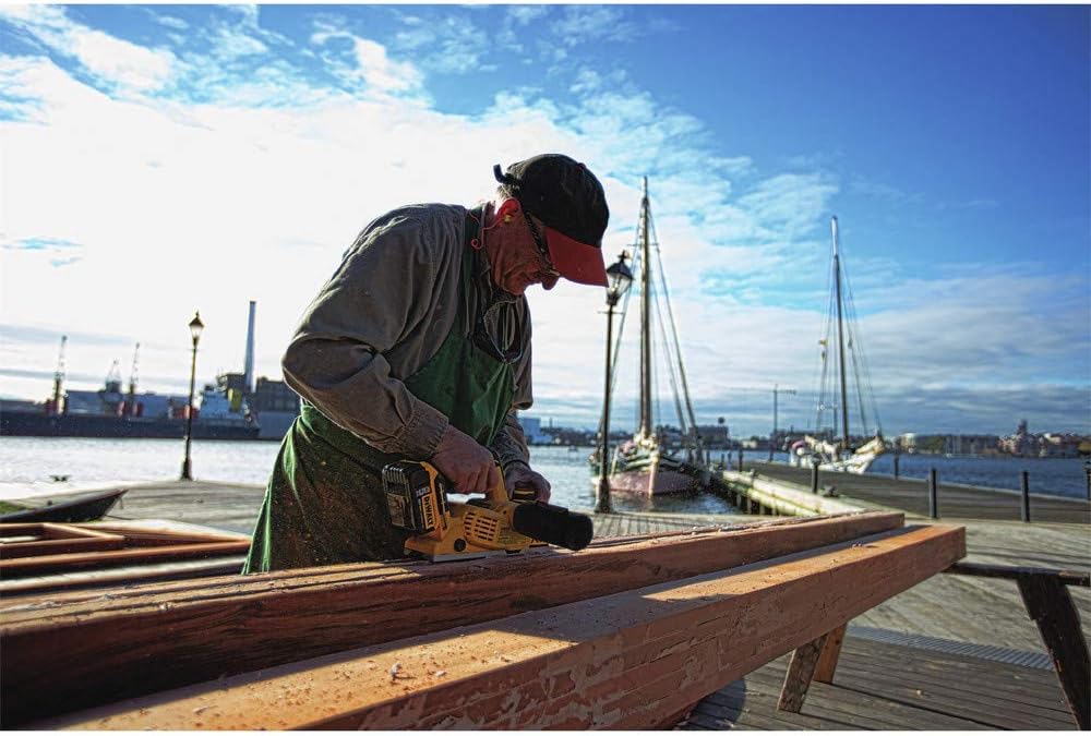 DEWALT 20V MAX Planer, 30,000 Cuts Per Minute, 2 mm Cut Depth, Brushless Motor, Bare Tool Only (DCP580B)