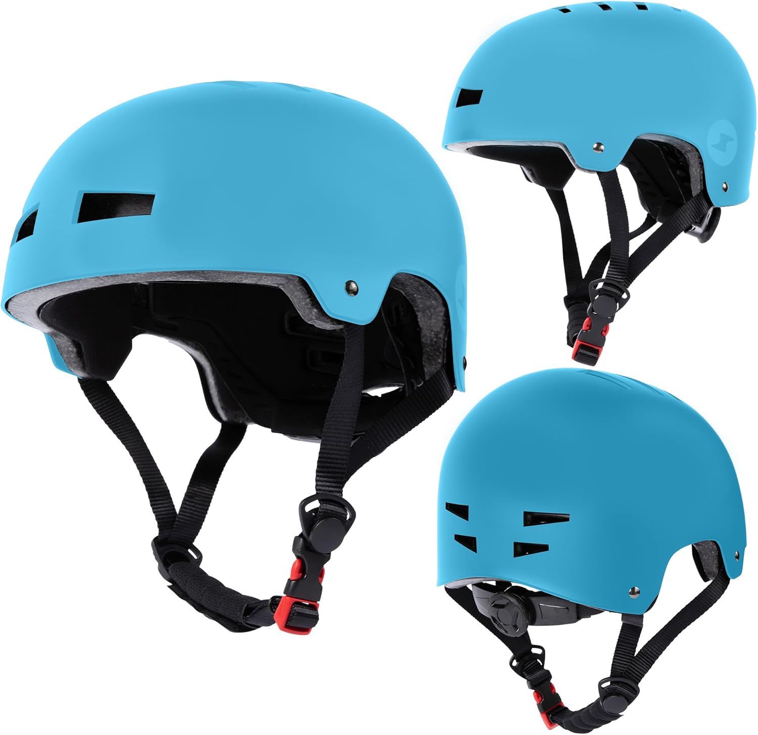 LaScoota Kick Scooter for Kids Ages 6+, Teens & Adults, Large 8 Sturdy Urethane Wheels. Adjustable Handlebar, Lightweight, Foldable, 220lbs Max Load