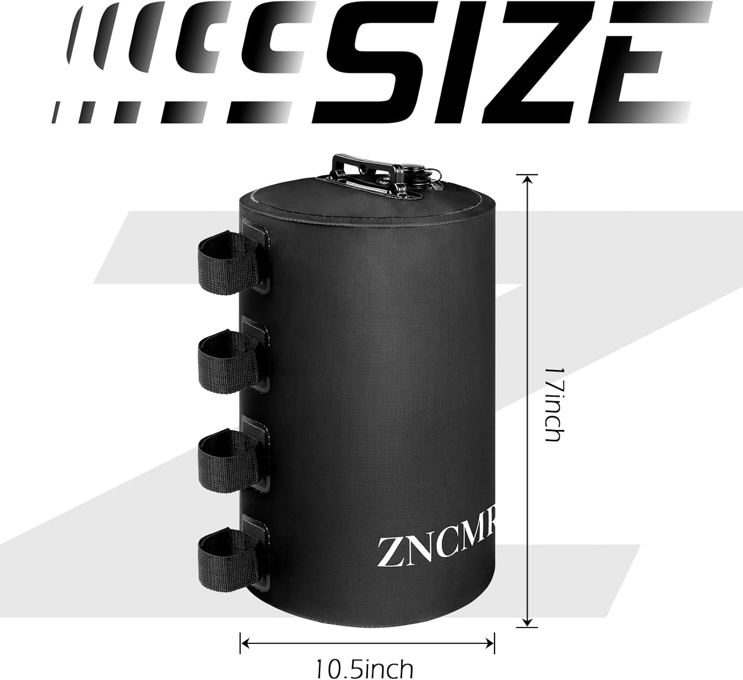 Canopy Water Weight Bag, 220LBS Water Tent Weights Set of 4 Leg Weights for Pop Up Canopy, Tent, Gazebo, Black