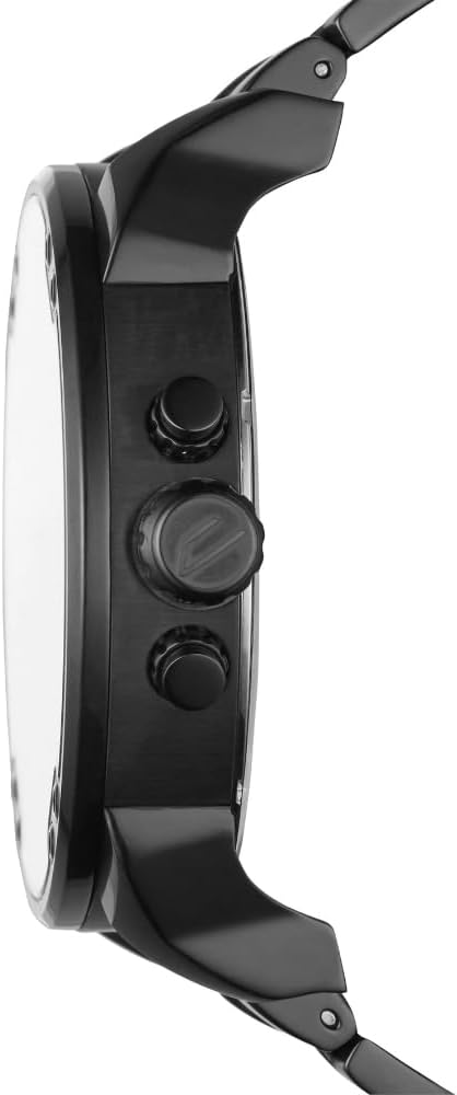 Diesel Mr. Daddy 2.0 Stainless Steel Chronograph Men's Watch, Color: Black Iridescent (Model: DZ7395)