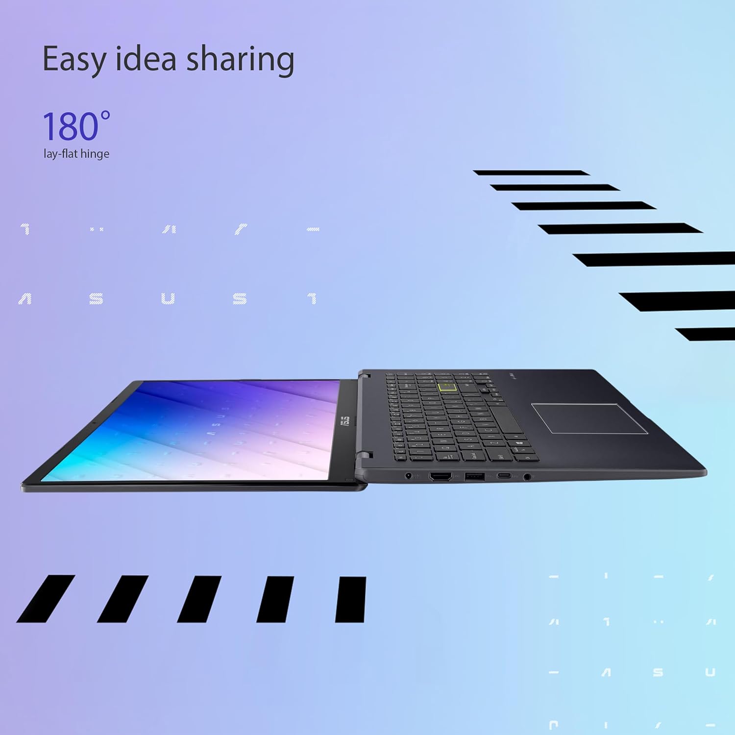 ASUS 15.6” Vivobook Go Laptop, Intel Dual Core N4500, 4GB RAM, 128GB SSD, Windows 11 in S Mode, Star Black, L510KA-ES04