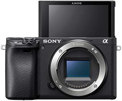 Sony Alpha a6400 Mirrorless Camera: Compact APS-C Interchangeable Lens Digital Camera with Real-Time Eye Auto Focus, 4K Video, Flip Screen & 16-50mm Lens - E Mount Compatible - ILCE-6400L/B, Black