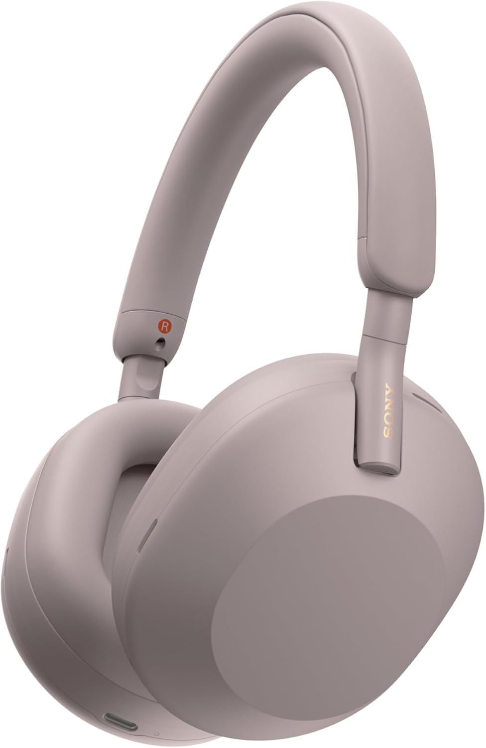 Sony WH-1000XM5 The Best Wireless Noise Canceling Headphones, Made Of Soft Fit Synthetic Leather, Integrated Processor V1, With 4 Beamforming Microphones, Up To 30-Hour Battery Life, Silver