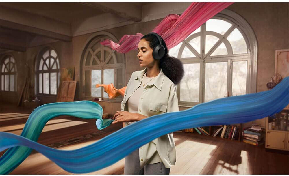 Sony WH-1000XM4 Wireless Premium Noise Canceling Overhead Headphones with Mic for Phone-Call and Alexa Voice Control, Silver WH1000XM4