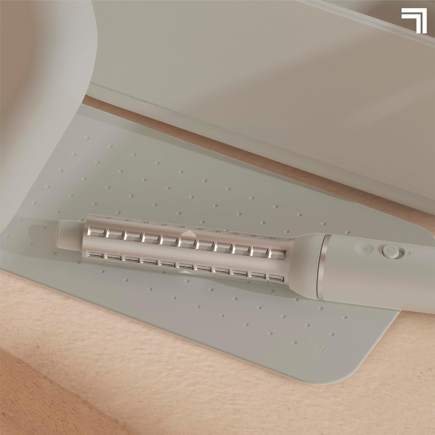 Sharper Image Revel Airflow Styler, 6-in-1 Hair Wrap Styling Tool, Curling Iron Wand, Detangler & Ionic Hair Dryer, Volumizing & Smoothing Hot Air Brush, Straight/Curly Hair Products, Beach Wave Curl