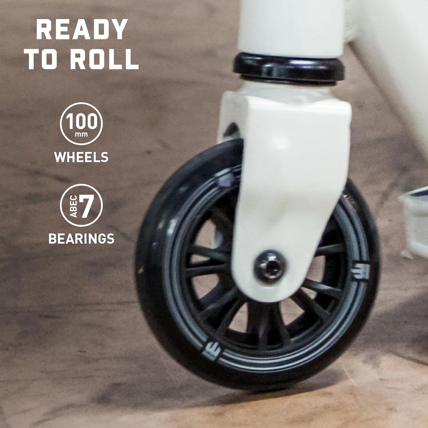 Mongoose Rise Freestyle Stunt Trick Scooter, For Kids Youth Adult Men Women Ages 8 Up, Lightweight Alloy Deck & Heavy-Duty Frame Up to 220 lbs., Bike-Style Grip, T-Bar Handlebar and High Impact Wheels