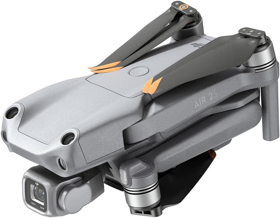 DJI Air 2S, dron con cámara cardán de 3 ejes, video de 5.4K, sensor CMOS de 1 pulgada, 4 direcciones de detección de obstáculos, tiempo de vuelo de 31 minutos, transmisión de video de 7.5 mi,