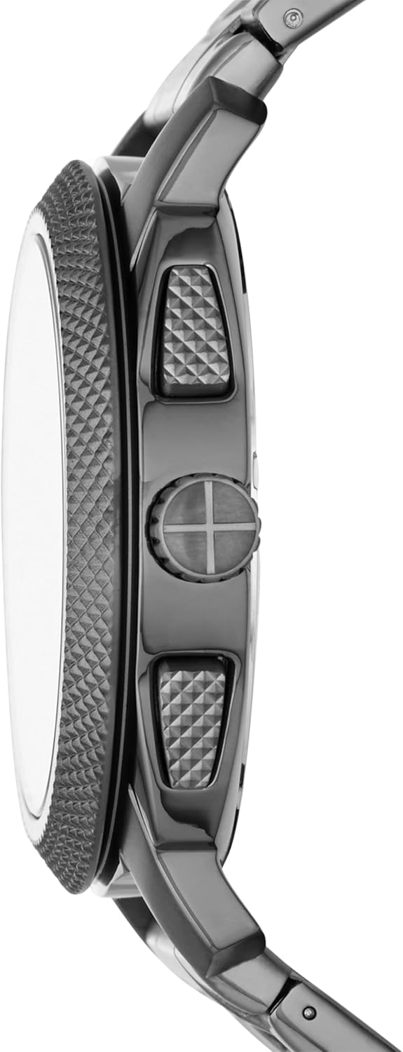 Fossil Machine Men's Watch with Stainless Steel or Leather Band, Chronograph or Analog Watch Display