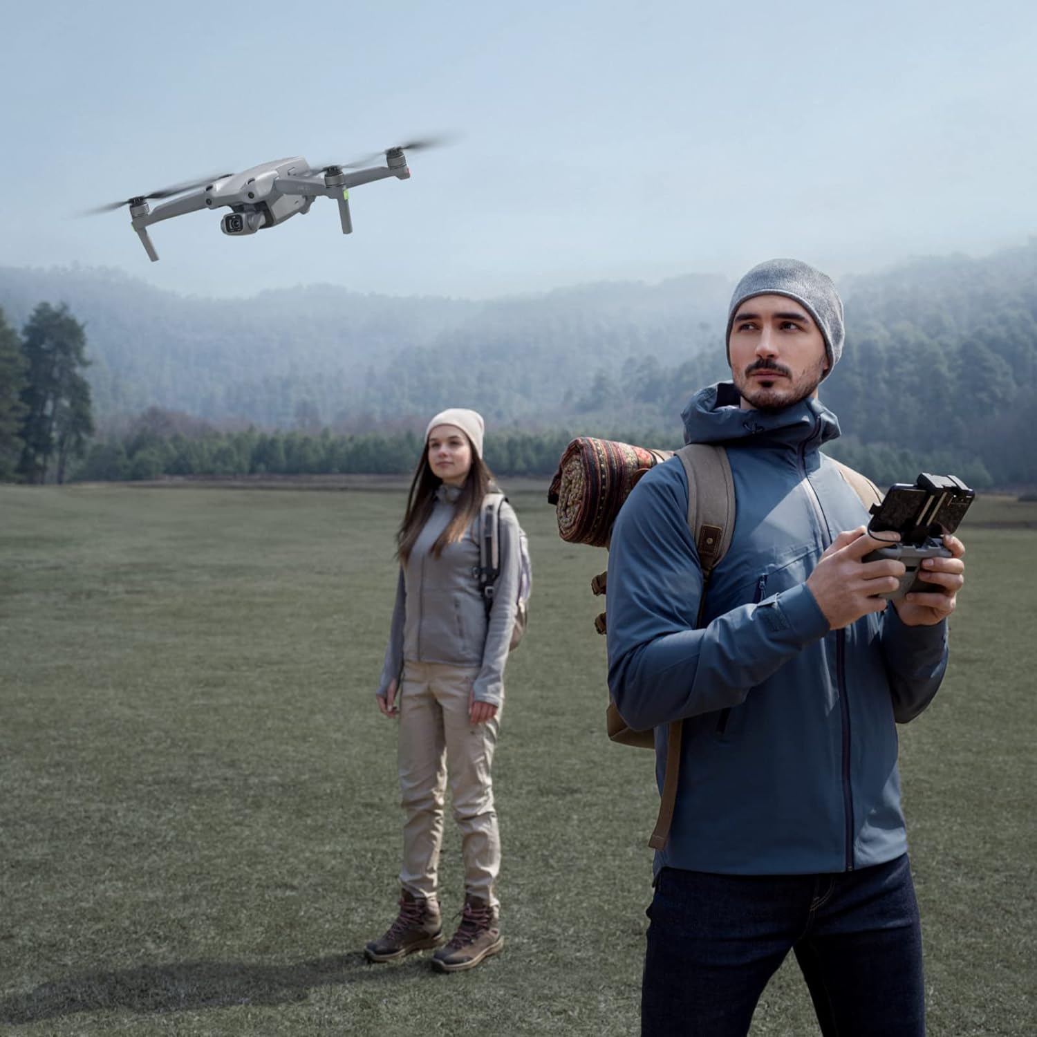 DJI Air 2S, dron con cámara cardán de 3 ejes, video de 5.4K, sensor CMOS de 1 pulgada, 4 direcciones de detección de obstáculos, tiempo de vuelo de 31 minutos, transmisión de video de 7.5 mi,