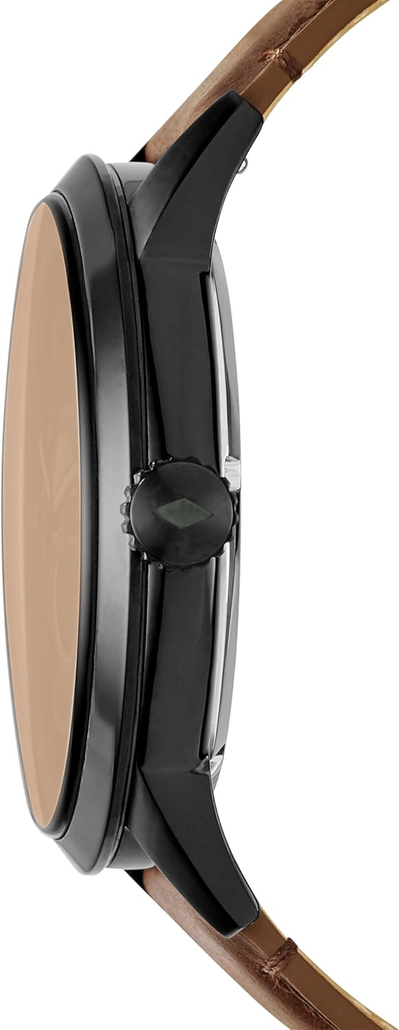 Fossil Townsman Men's Automatic Watch with Mechanical Movement and Skeleton Dial