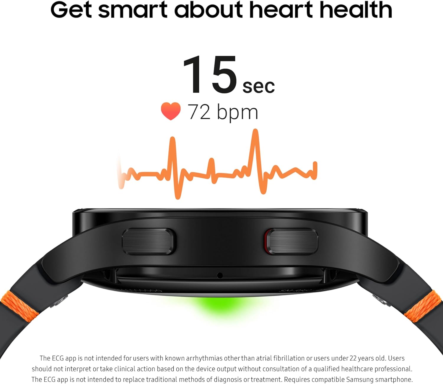 Samsung Galaxy Watch FE 40mm Bluetooth AI Smartwatch w/Fitness Tracking, BIA Sensor, Personalized HR Zones, Heart Rate Tracker, Sleep Monitor, 2024, Pink Gold [US Version, 1Yr Manufacturer Warranty]