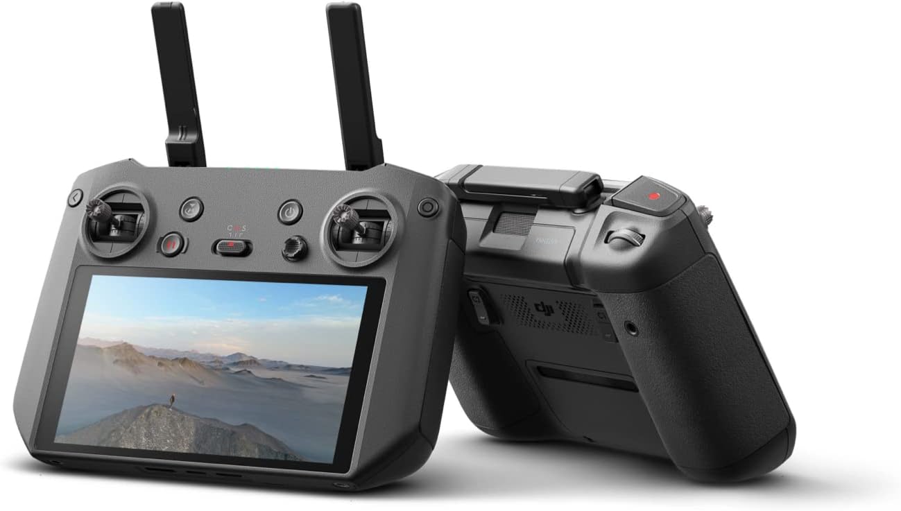 DJI RC Pro, control remoto de alto rendimiento para DJI Mavic 3 Pro y más, pantalla de 1080p de alto brillo, rango de transmisión de 9.3 mi, ideal para uso en exteriores fotografía aérea