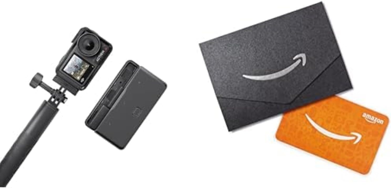 DJI Osmo Action 4 Standard Combo, Waterproof Action Camera 4K with 1/1.3 Sensor, Low-Light Imaging, Long-Lasting 160 Mins, Stabilization, Dual Touchscreens, Vlogging Camera for Travel, Sports