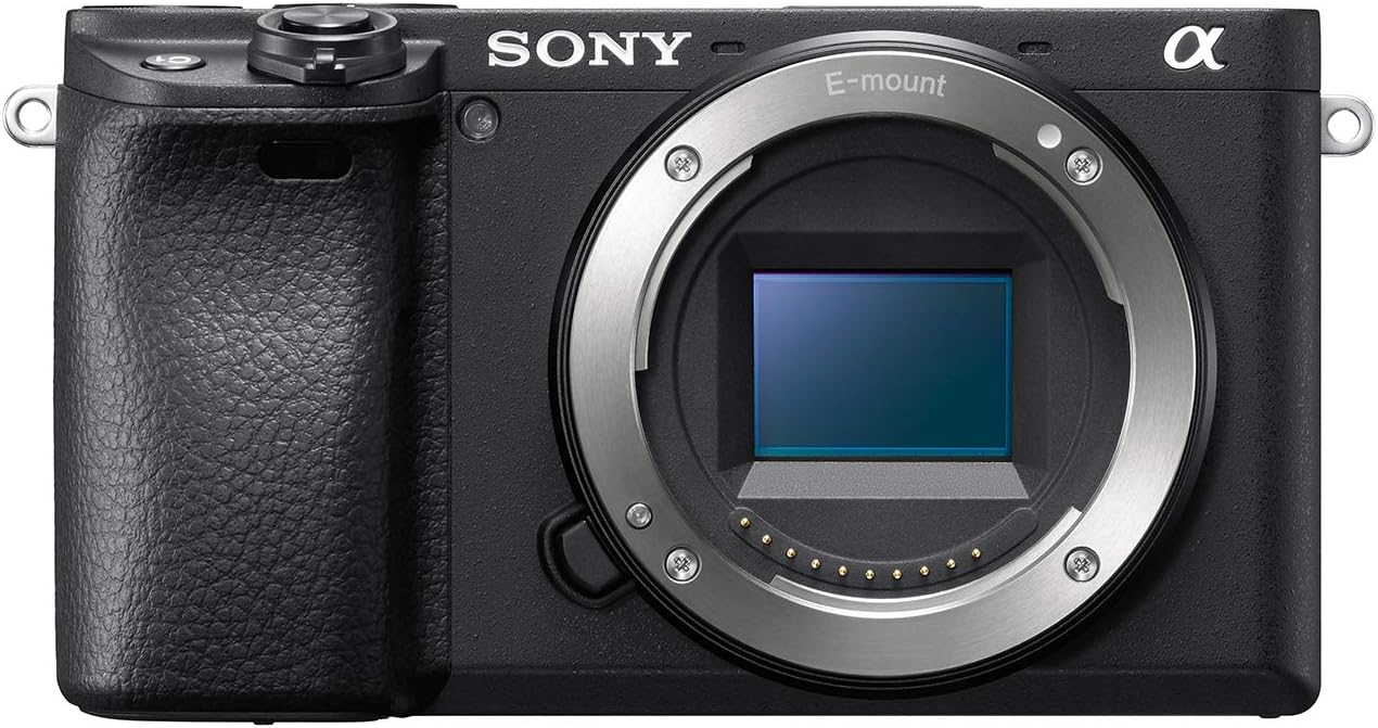 Sony Alpha a6400 Mirrorless Camera: Compact APS-C Interchangeable Lens Digital Camera with Real-Time Eye Auto Focus, 4K Video, Flip Screen & 16-50mm Lens - E Mount Compatible - ILCE-6400L/B, Black