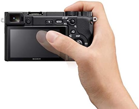 Sony Alpha a6400 Mirrorless Camera: Compact APS-C Interchangeable Lens Digital Camera with Real-Time Eye Auto Focus, 4K Video, Flip Screen & 16-50mm Lens - E Mount Compatible - ILCE-6400L/B, Black