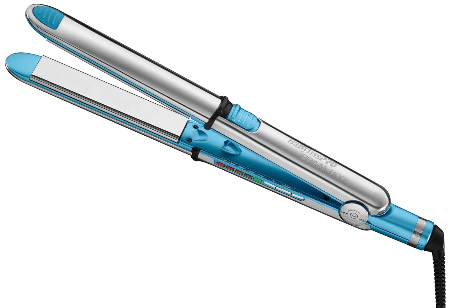 BaBylissPRO Nano Titanium Prima Ionic Hair Straightener, Curl and Straighten Hair With One Professional Tool