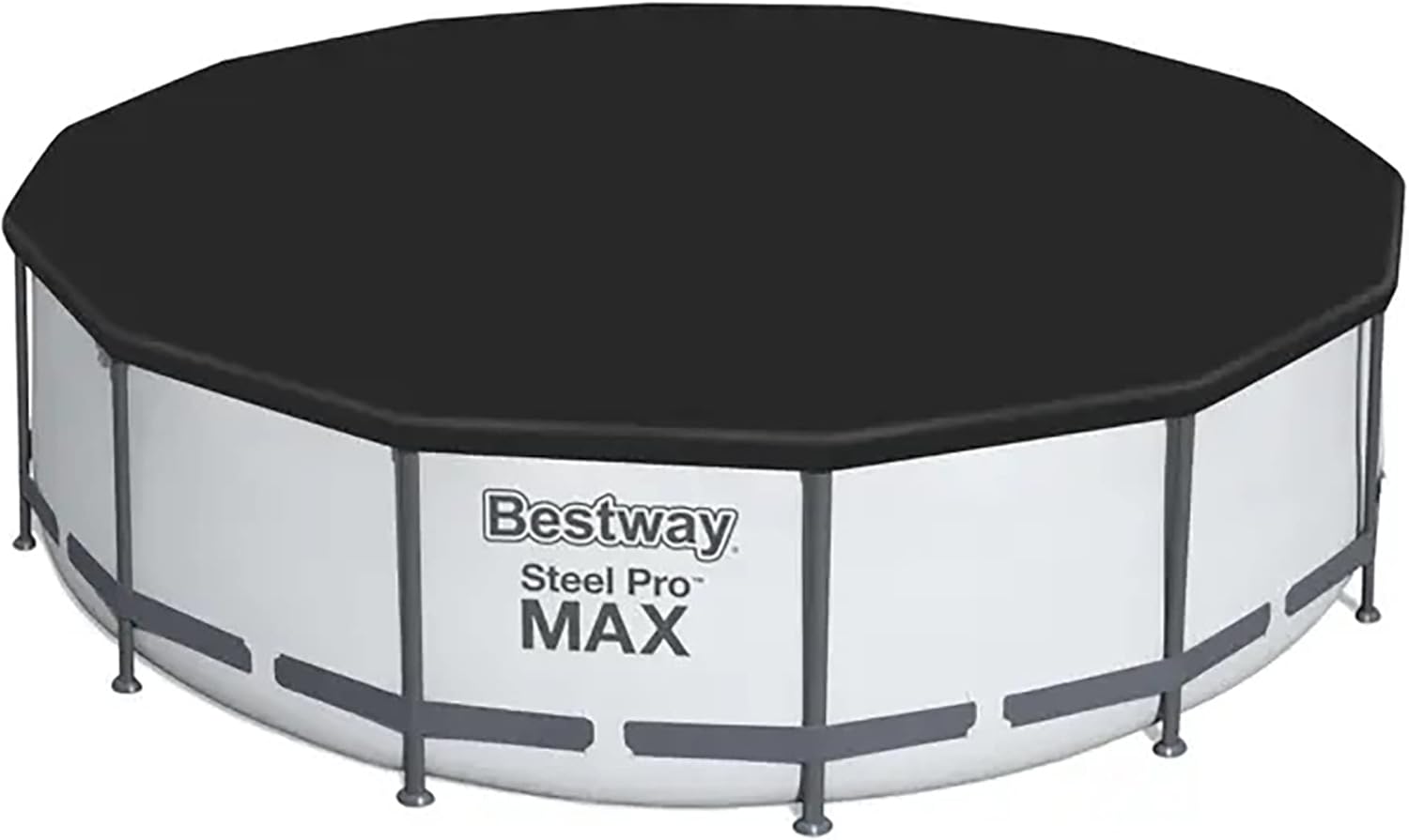 Bestway Steel Pro MAX 14' x 33 Round Above Ground Pool Set | Includes 530gal Filter Pump