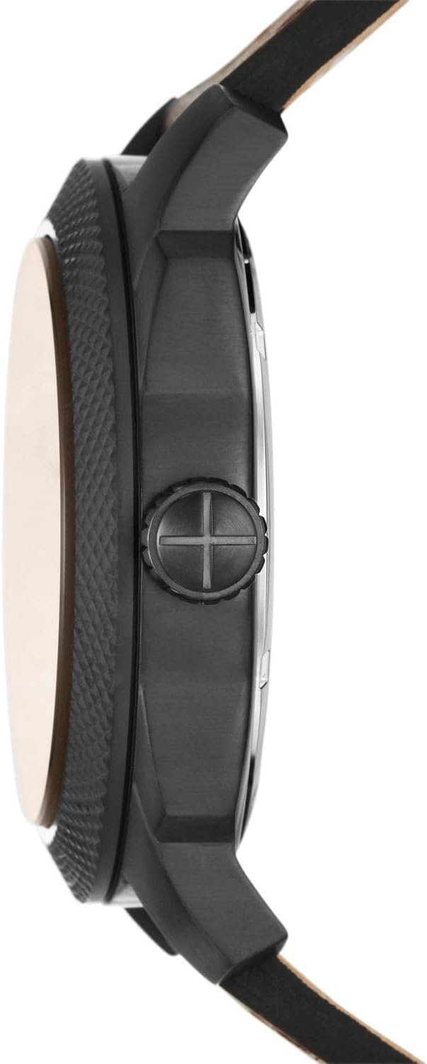 Fossil Machine Men's Watch with Stainless Steel or Leather Band, Chronograph or Analog Watch Display