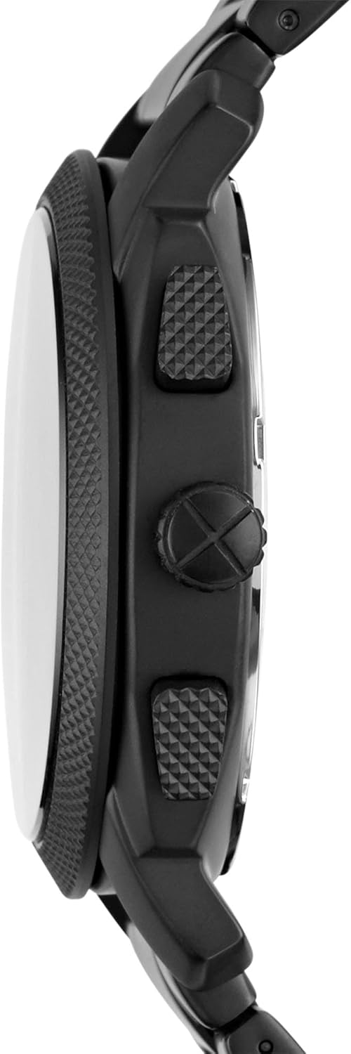 Fossil Machine Men's Watch with Stainless Steel or Leather Band, Chronograph or Analog Watch Display