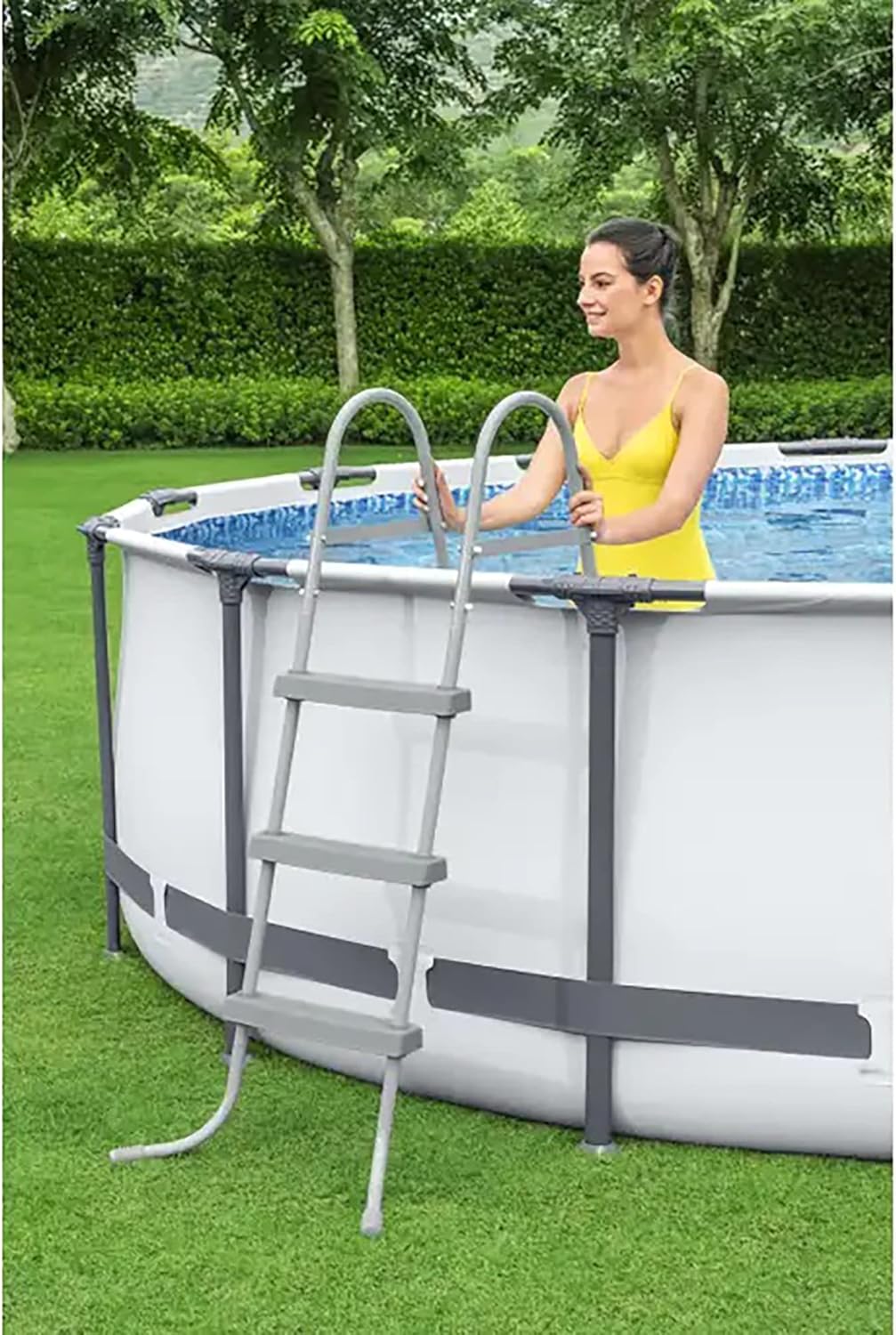 Bestway Steel Pro MAX 14' x 33 Round Above Ground Pool Set | Includes 530gal Filter Pump