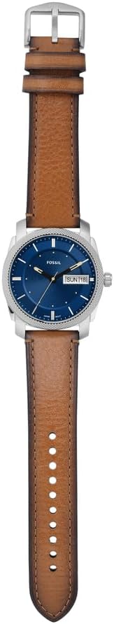 Fossil Machine Men's Watch with Stainless Steel or Leather Band, Chronograph or Analog Watch Display