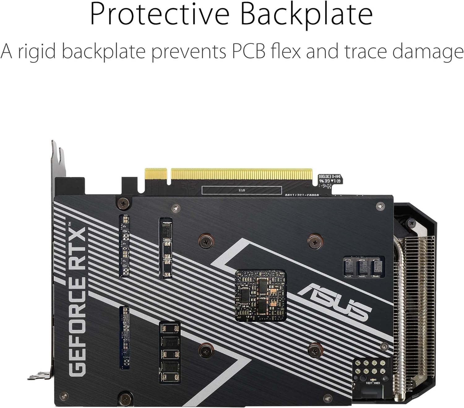 ASUS Dual NVIDIA GeForce RTX 3050 6GB OC Edition Gaming Graphics Card - PCIe 4.0, 6GB GDDR6 Memory, HDMI 2.1, DisplayPort 1.4a, 2-Slot Design, Axial-tech Fan Design, 0dB Technology, Steel Bracket