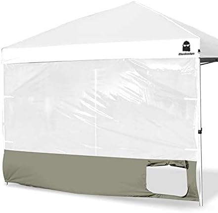 MordenApe Clear Sidewall, Transparent Canopy Walls, Canopy Side Wall for 10x10 Pop Up Canopy - Straight Leg, Outdoor Instant Canopies Sidewall,1 Pack (Navy)