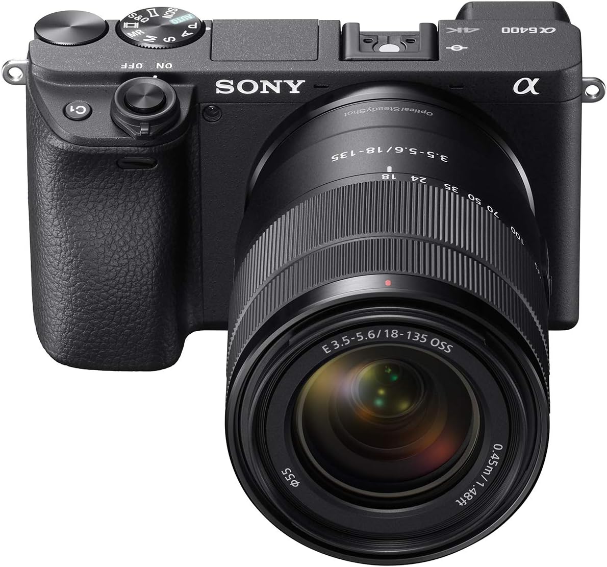 Sony Alpha a6400 Mirrorless Camera: Compact APS-C Interchangeable Lens Digital Camera with Real-Time Eye Auto Focus, 4K Video, Flip Screen & 16-50mm Lens - E Mount Compatible - ILCE-6400L/B, Black