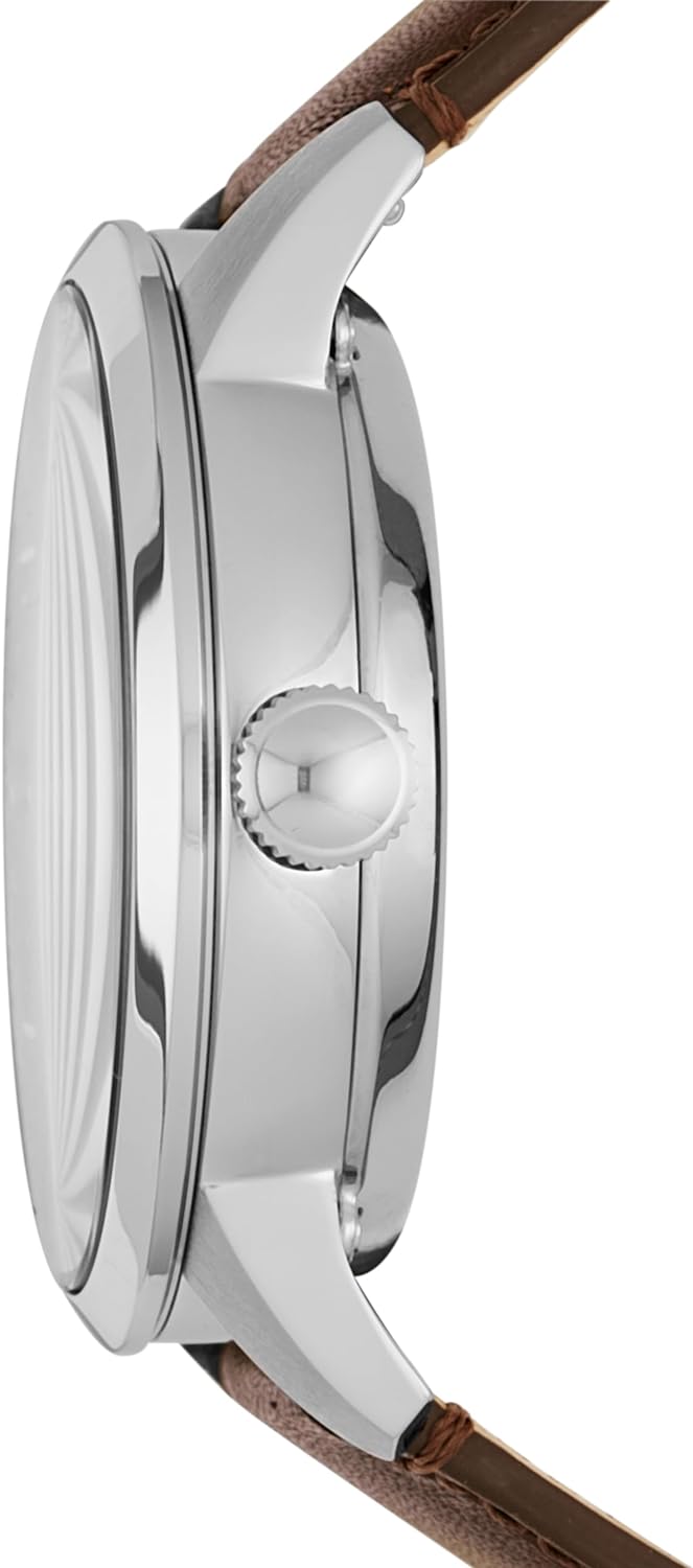 Fossil Townsman Men's Automatic Watch with Mechanical Movement and Skeleton Dial