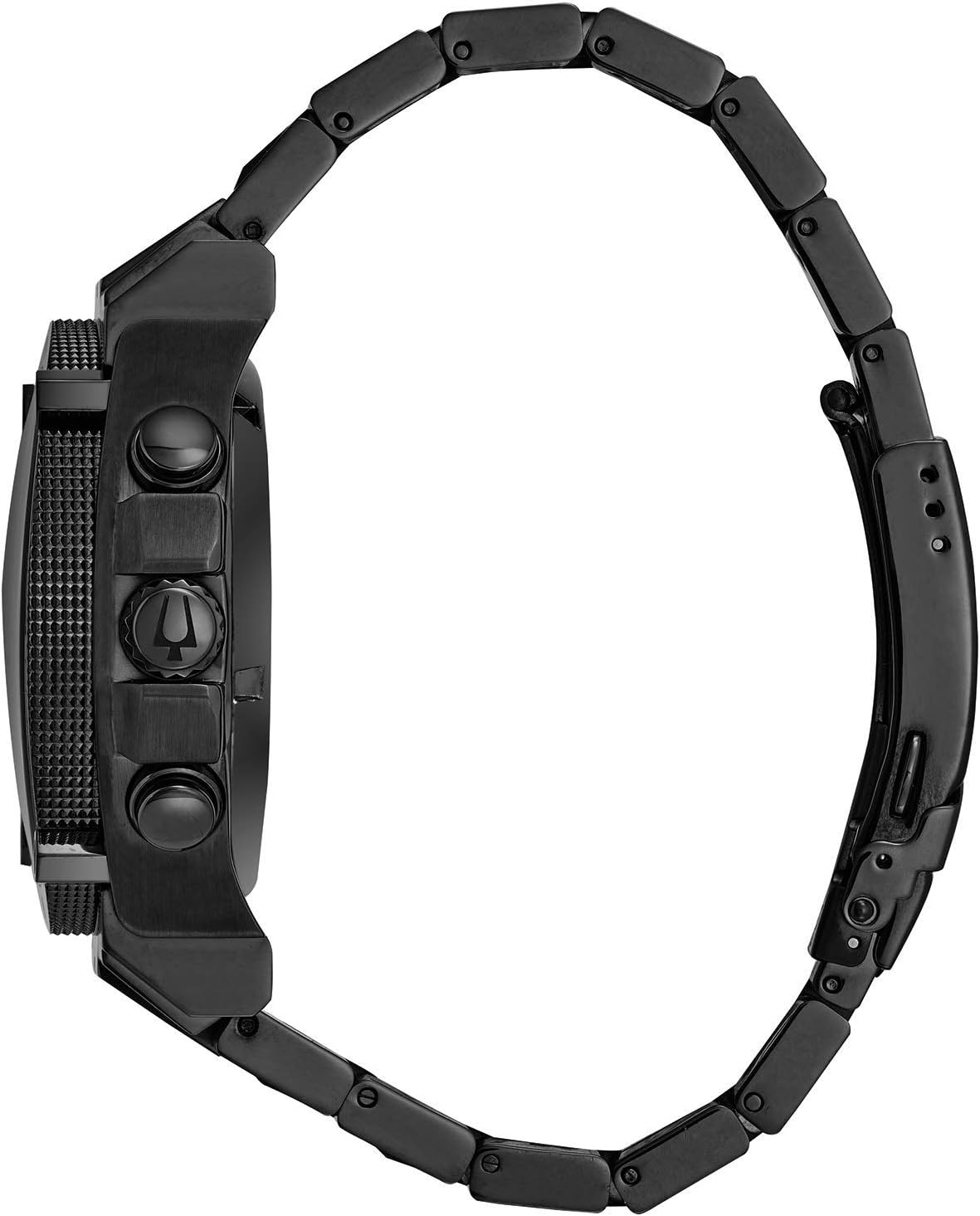 Bulova Men's Icon High Precision Quartz Chronograph Watch, Curved Mineral Crystal